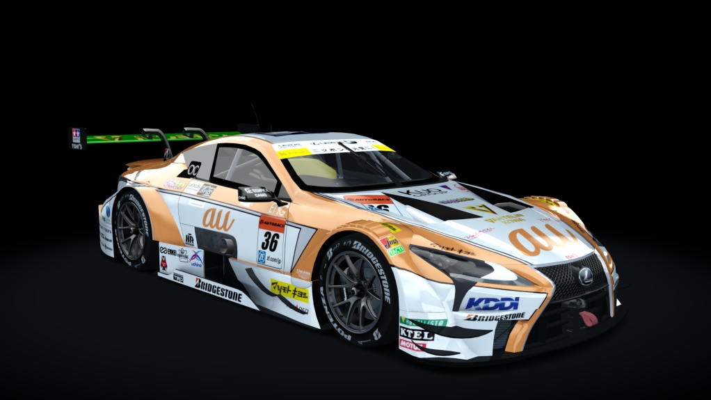 Lexus LC-500 GT500, skin Nakajima