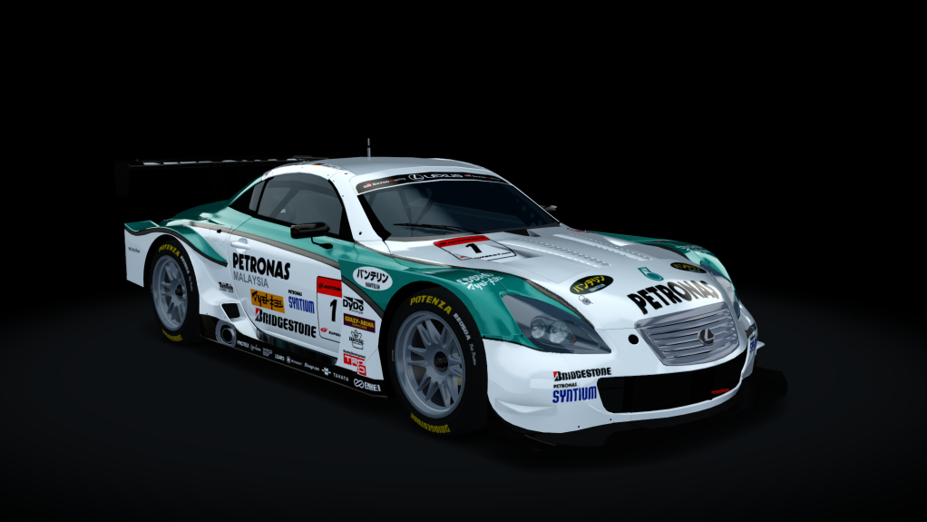 Lexus SC430 GT500, skin petronas