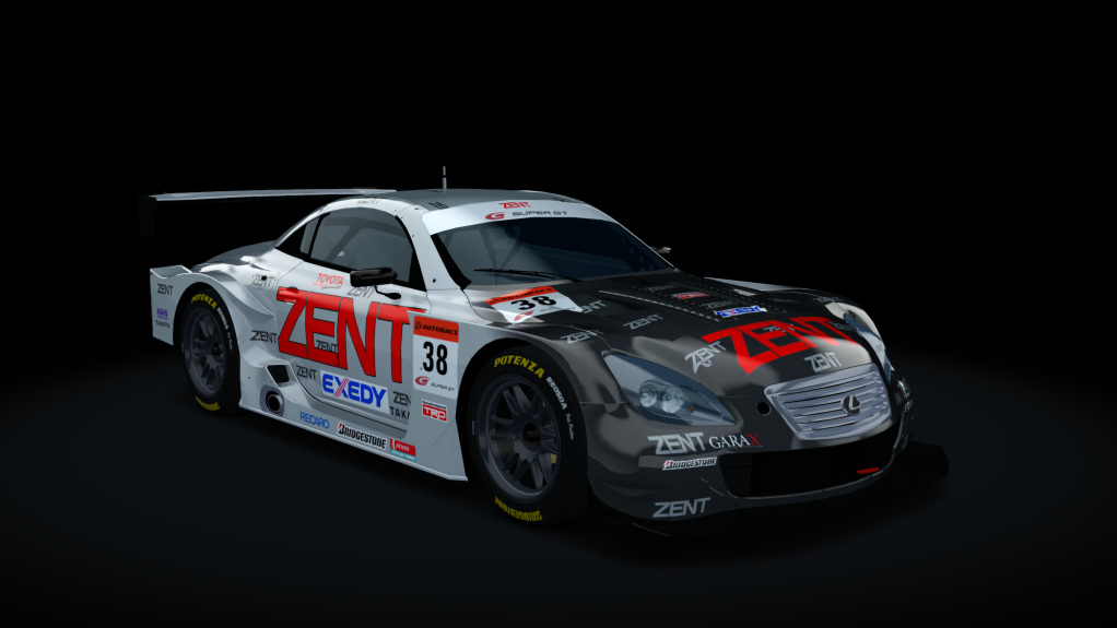 Lexus SC430 GT500, skin zent