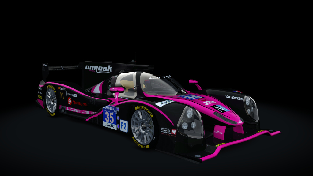 Onroak Automotive Ligier JSP3, skin Oak_Racing_35