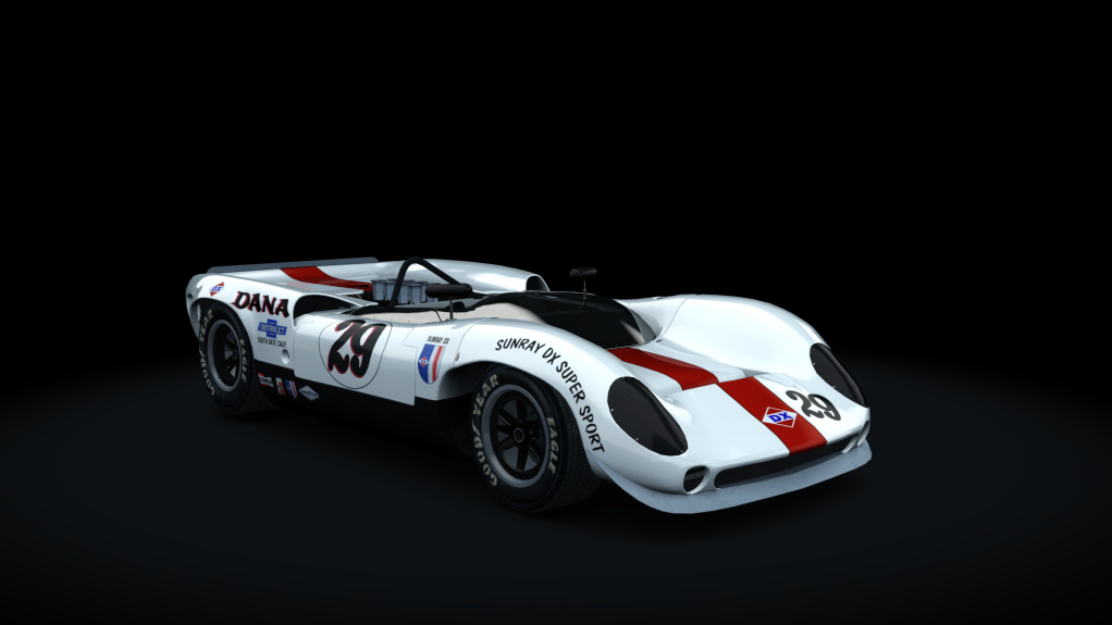 Lola T70 MkII Spyder, skin dana_chevrolet_29