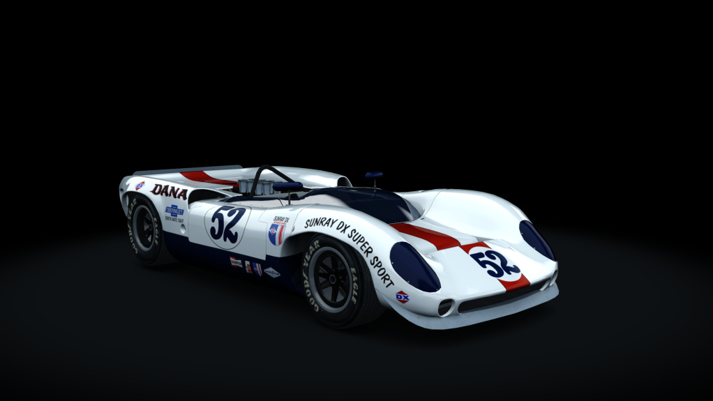 Lola T70 MkII Spyder, skin dana_chevrolet_52