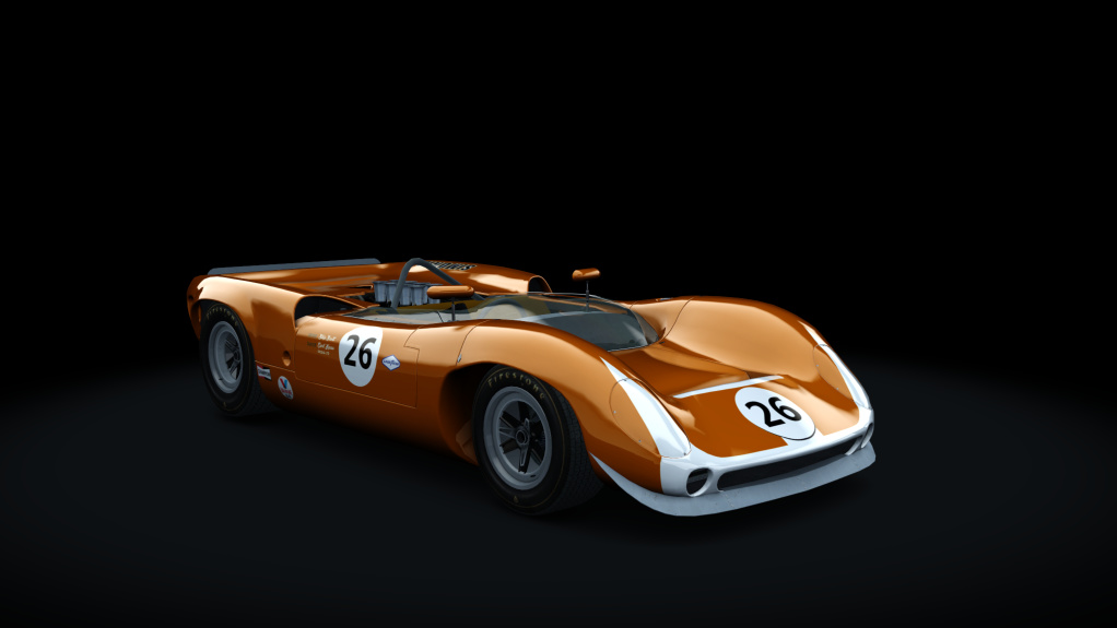 Lola T70 MkII Spyder, skin haas_racing_26