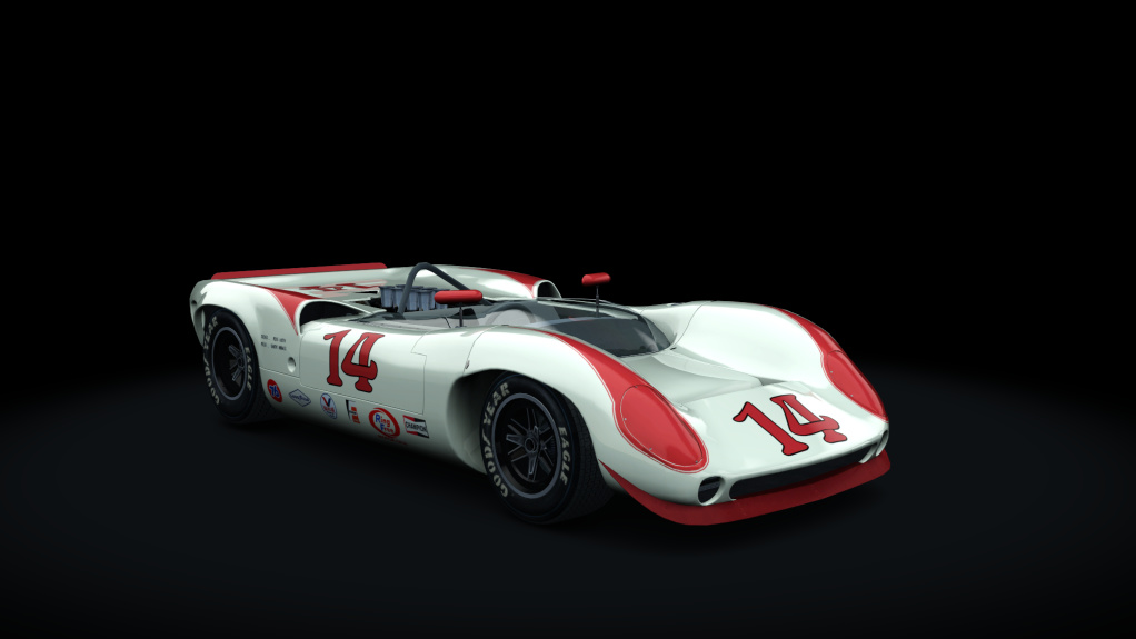 Lola T70 MkII Spyder, skin mike_goth_racing_14