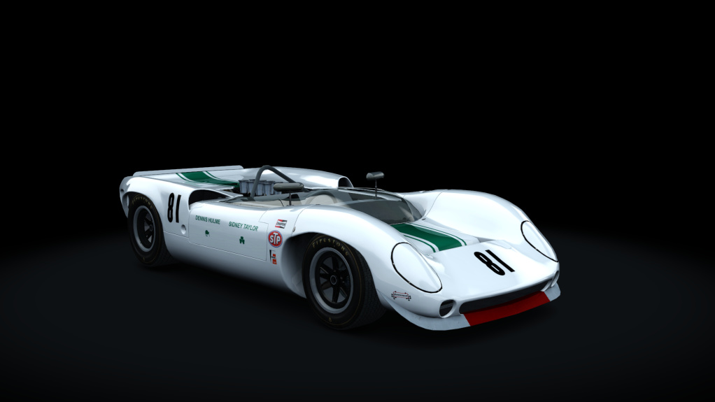 Lola T70 MkII Spyder, skin sid_taylor_racing_81