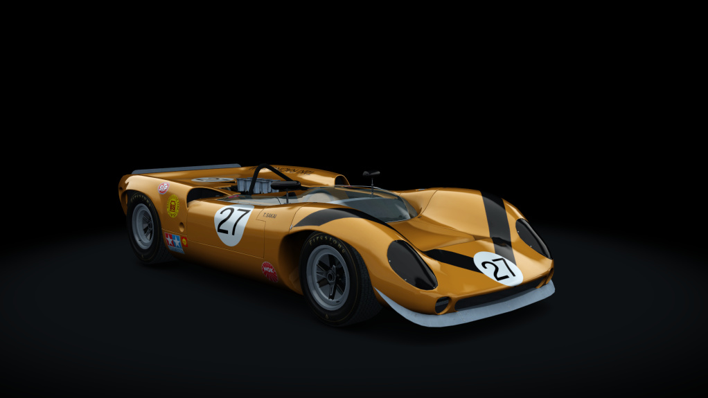 Lola T70 MkII Spyder, skin taki_racing_team_27