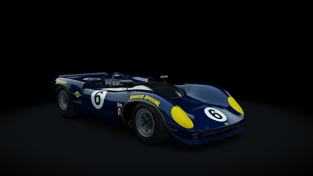 Lola T70 MkII Spyder, skin team_penske_06