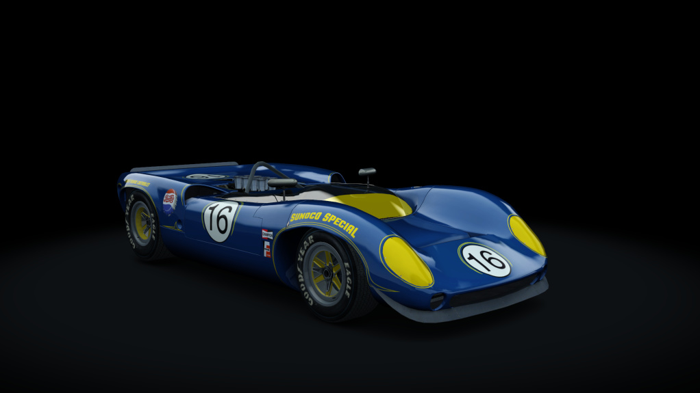 Lola T70 MkII Spyder, skin team_penske_16