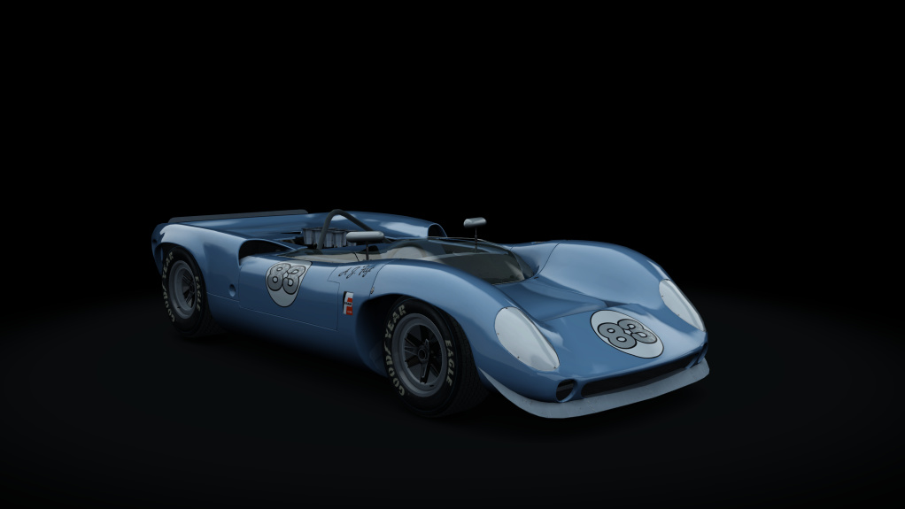 Lola T70 MkII Spyder (Ford), skin a_j_foyt_83