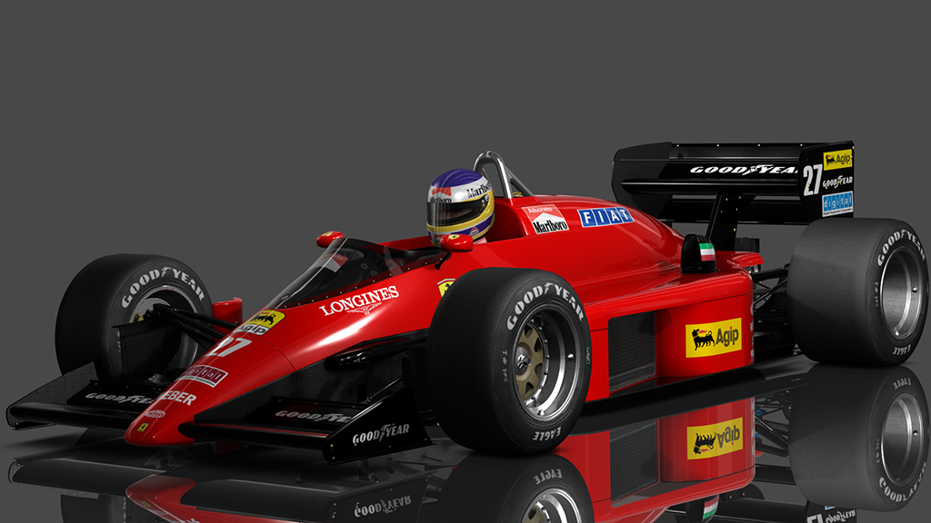 Lotus 98T, skin 17_Ferrari_ F1_86