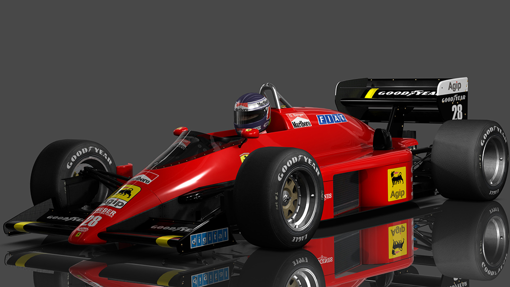 Lotus 98T, skin 18_Ferrari_ F1_87