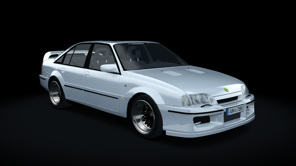 Opel Lotus Carlton, skin Diamond_White