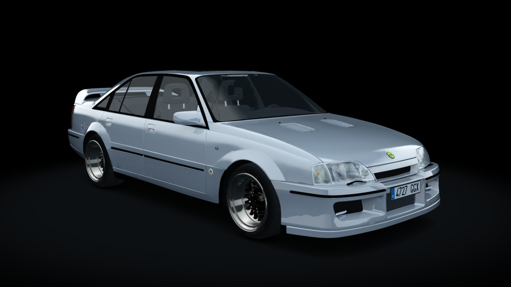 Opel Lotus Carlton, skin Spruce_Silver