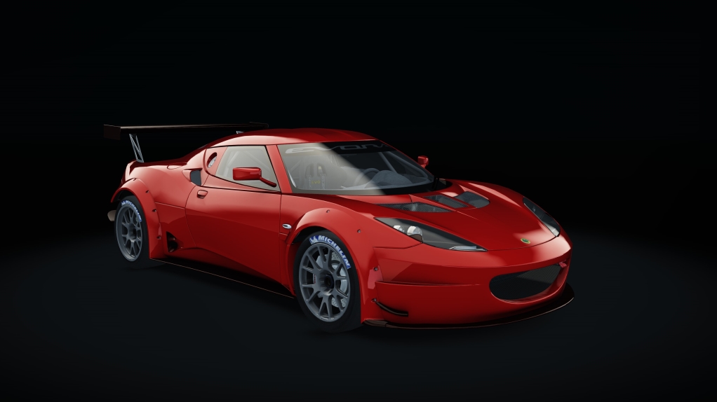 Lotus Evora GTC, skin red