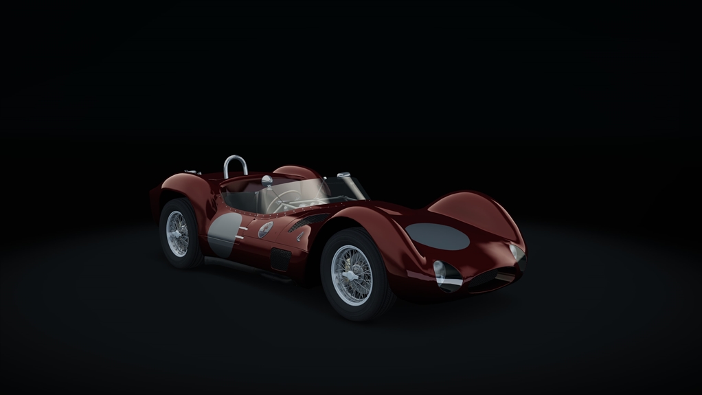 Maserati Tipo 60 Birdcage, skin Red