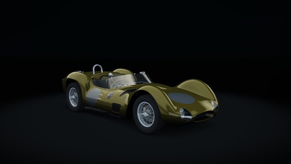 Maserati Tipo 60 Birdcage, skin Yellow