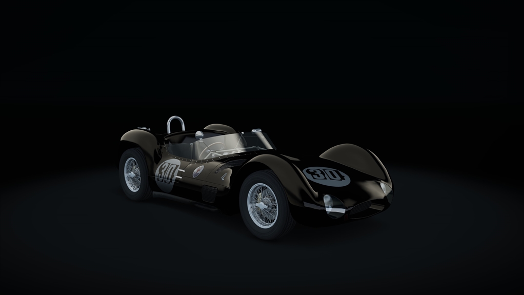 Maserati Tipo 61 Birdcage, skin Black