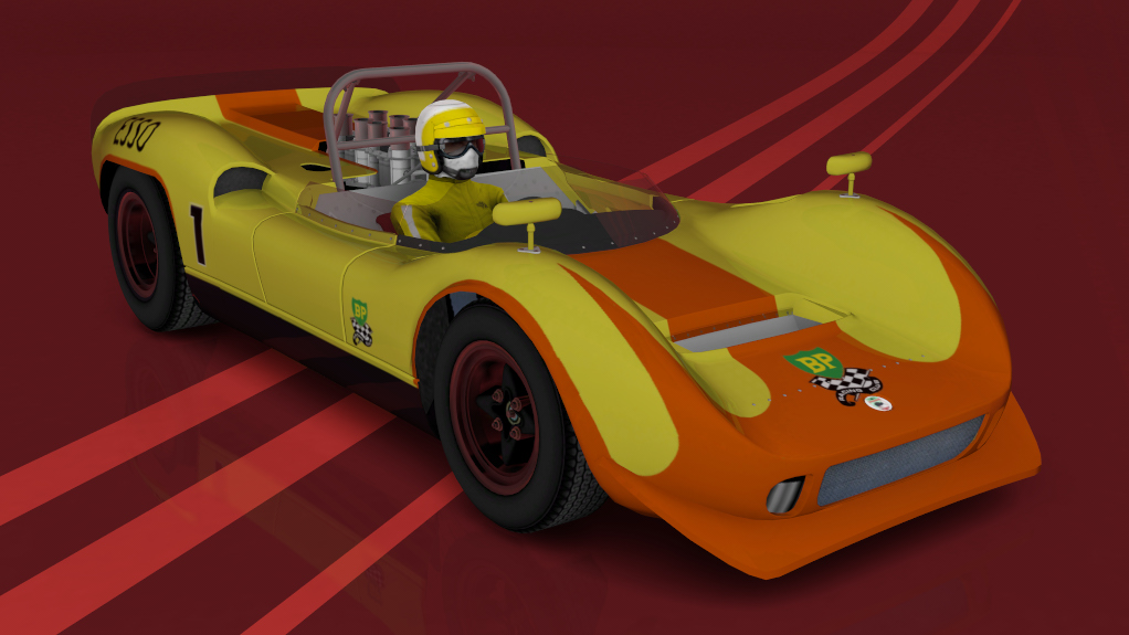 McLaren Elva Mark II Chevrolet, skin 1