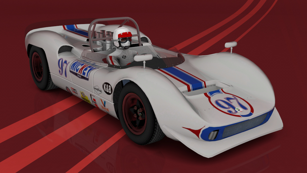 McLaren Elva Mark II Chevrolet, skin 97