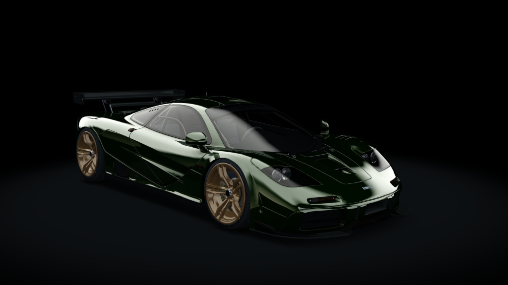 McLaren F1 GTR EVO, skin 21_British_Racing_Green