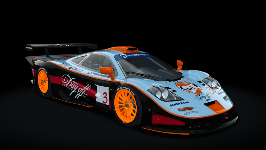 McLaren F1 GTR Longtail, skin gulf_3