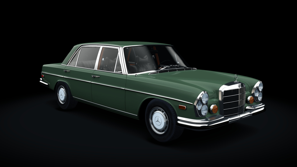 Mercedes-Benz 300 SEL 6.3, skin Green