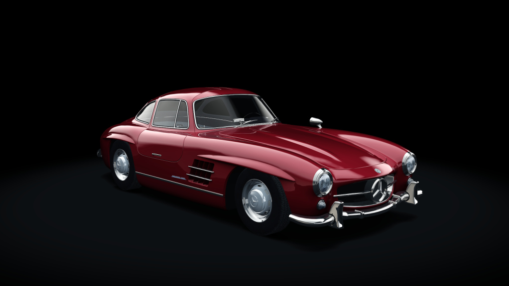 Mercedes-Benz 300SL, skin 01_red_classic