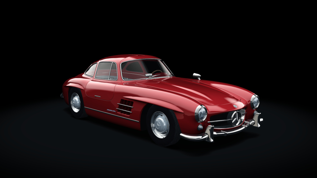 Mercedes-Benz 300SL, skin 01_red_red