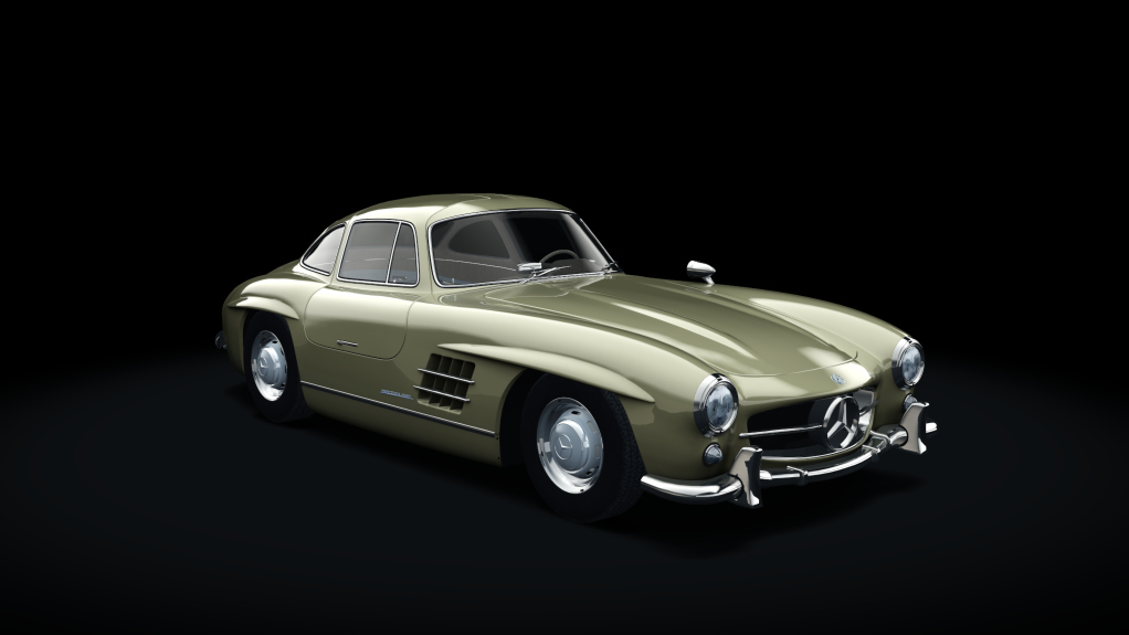 Mercedes-Benz 300SL, skin 04_light_gold_beige