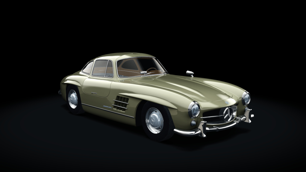 Mercedes-Benz 300SL, skin 04_light_gold_goldbrown