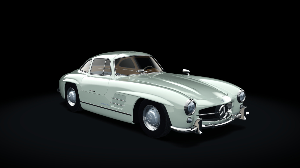 Mercedes-Benz 300SL, skin 08_elfenbein_goldbrown