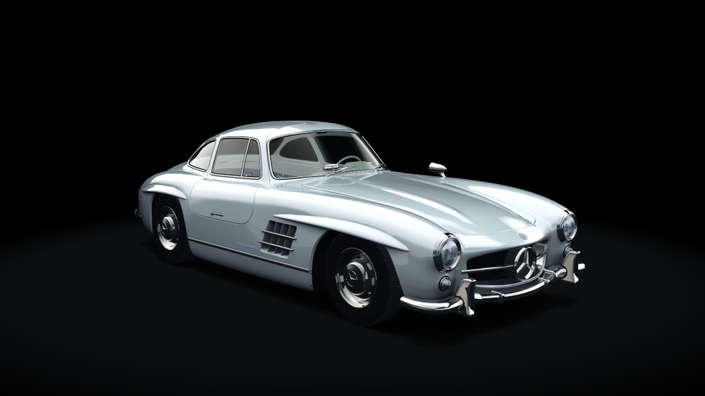 Mercedes-Benz 300SL, skin 10_white_elfenbein