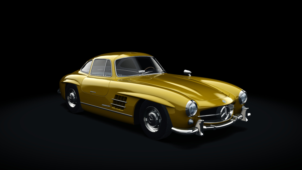 Mercedes-Benz 300SL, skin 13_yellow_classic_II