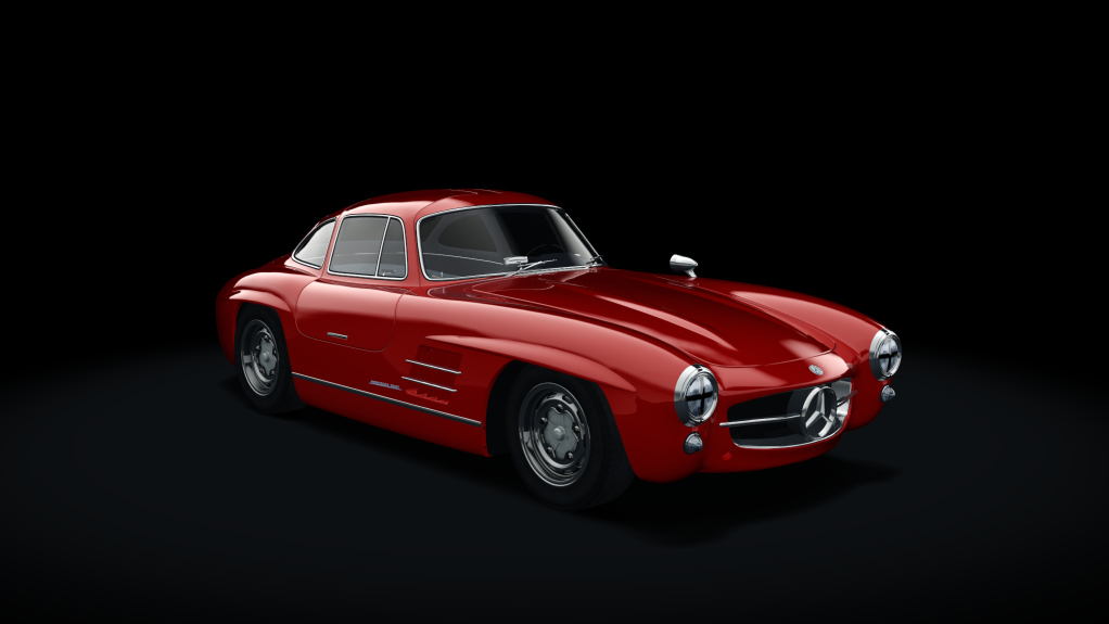 Mercedes-Benz 300SL Race, skin 01_red_classic