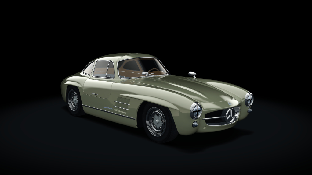 Mercedes-Benz 300SL Race, skin 04_light_gold_goldbrown