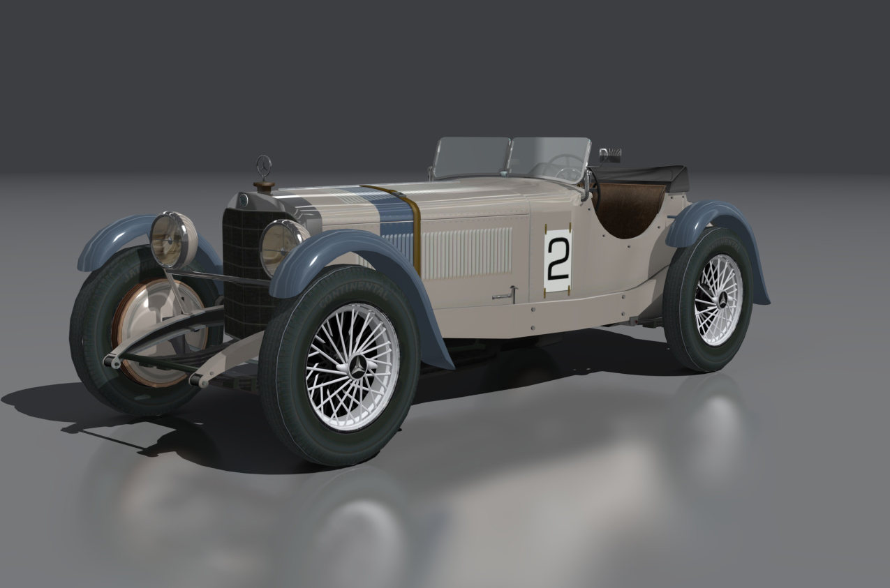Mercedes SSK 1928, skin 002