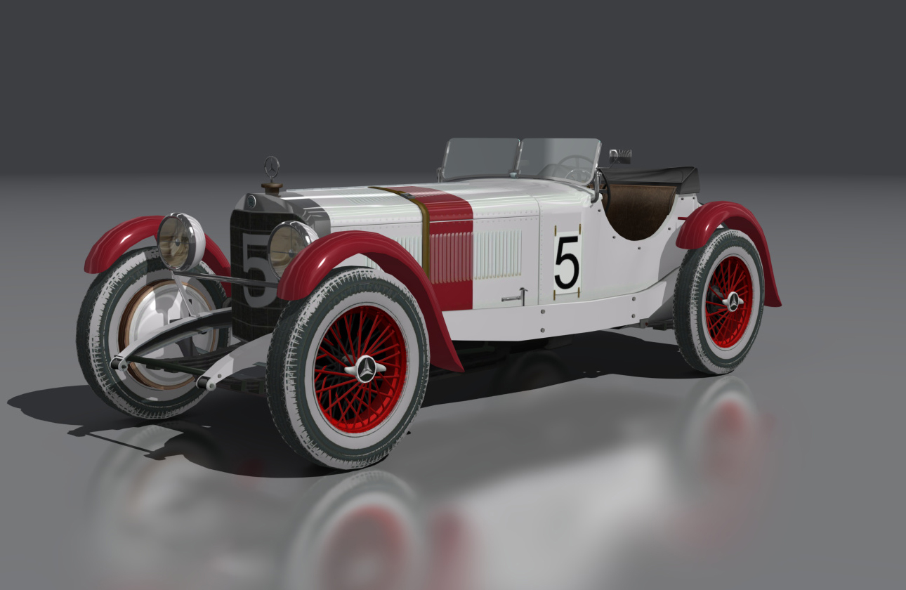 Mercedes SSK 1928, skin 005