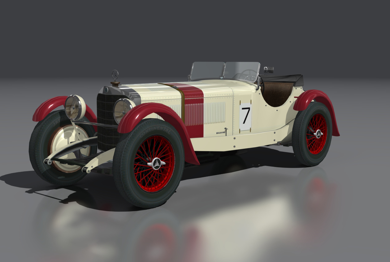 Mercedes SSK 1928, skin 007