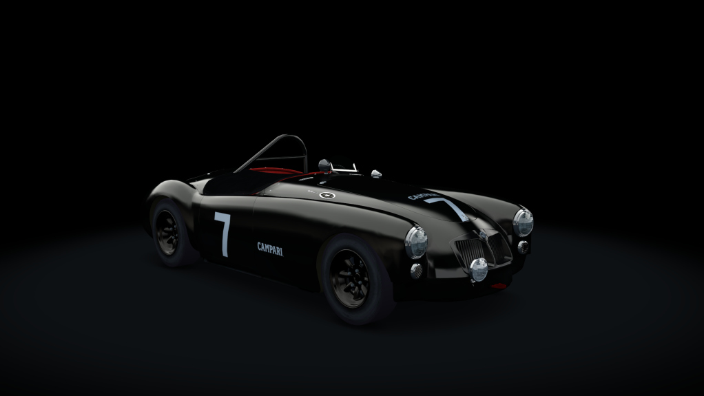 MG-MGA (Sprint), skin Campari