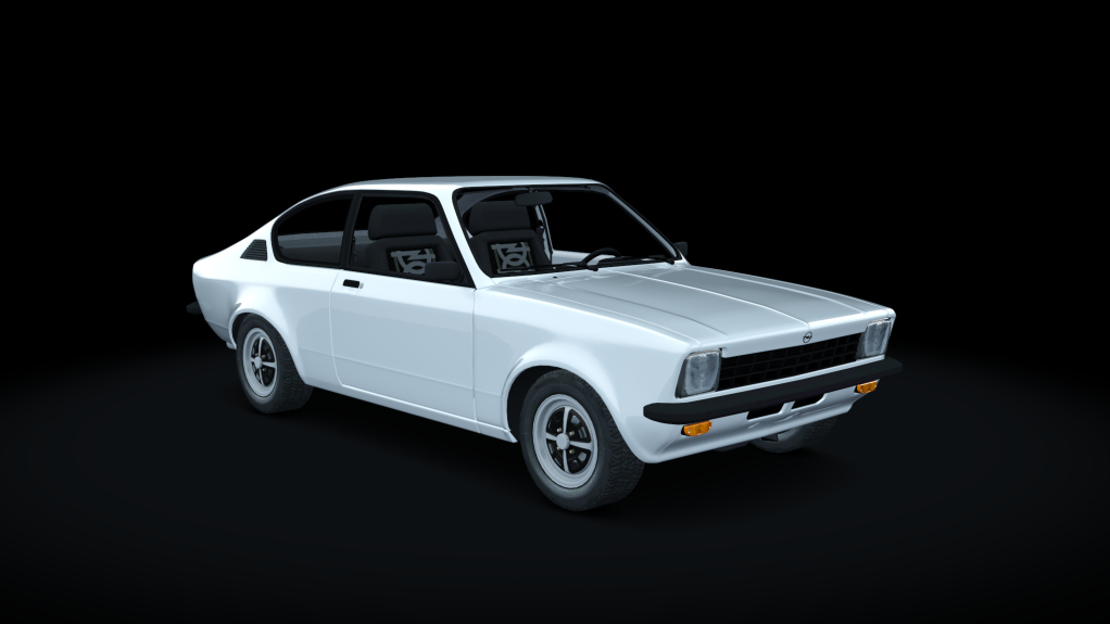 Opel Kadett, skin Polarweiss