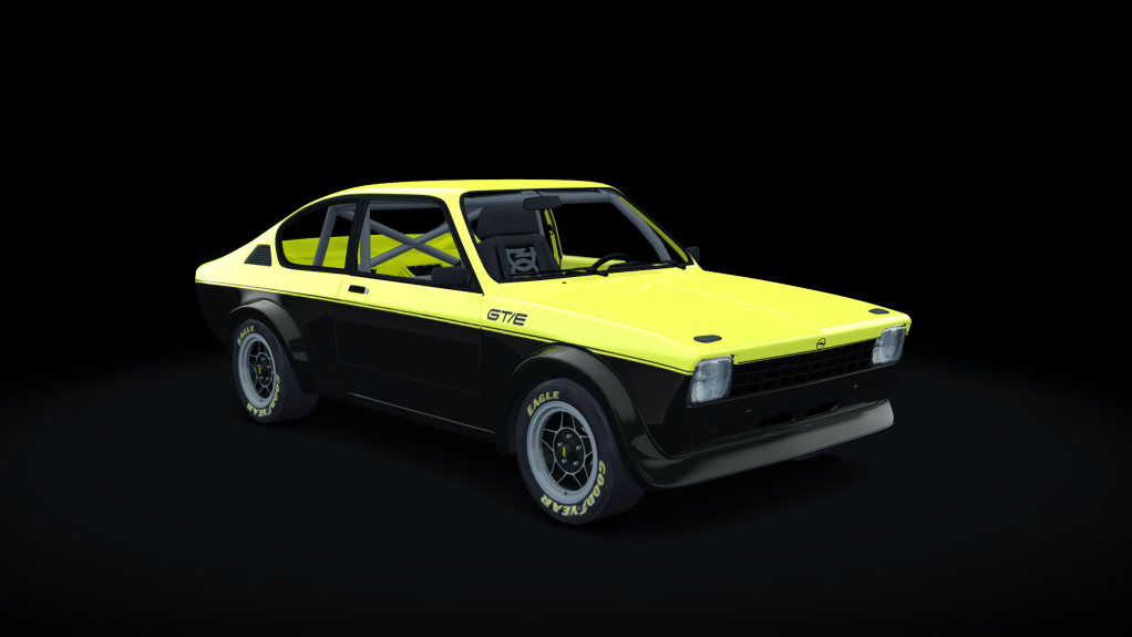 Opel Kadett S1, skin BlackYellow