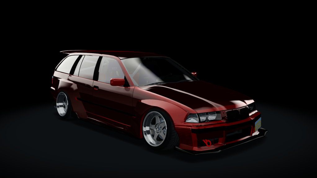 BMW E36 325i Touring Pandem, skin Chameleon_2