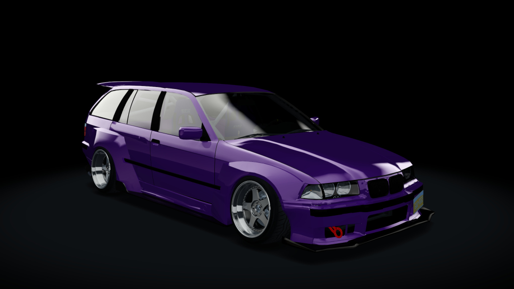 BMW E36 325i Touring Pandem, skin Purple