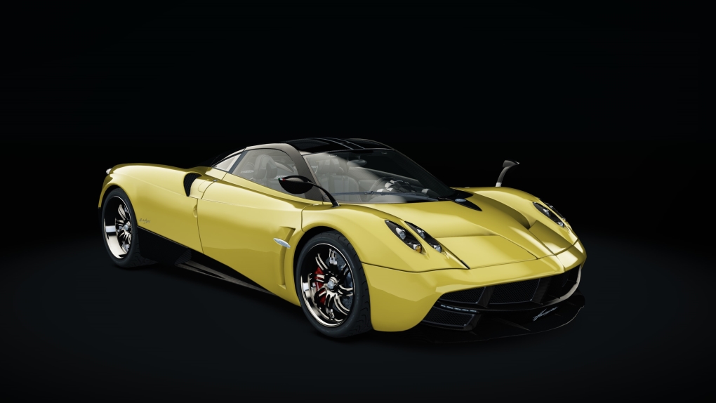 Pagani Huayra, skin yellow