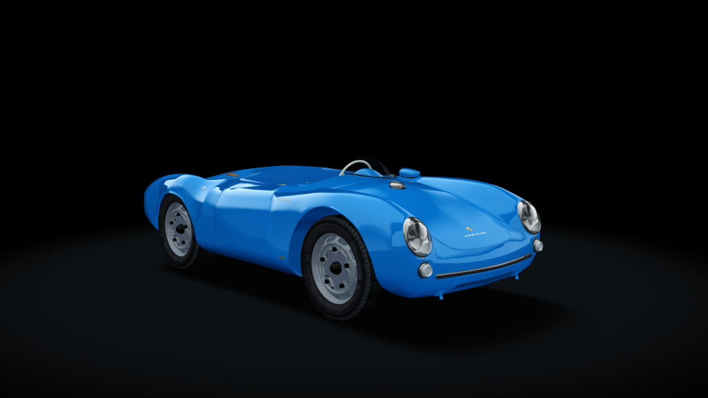 Porsche 550/1500 RS Spyder, skin No02_French_Blue