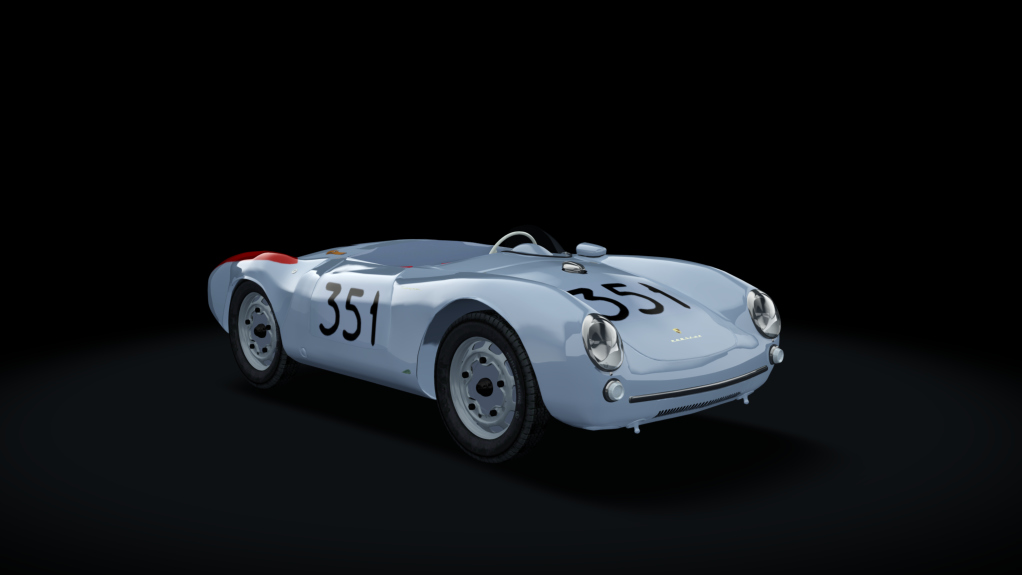 Porsche 550/1500 RS Spyder, skin No05_Mille_Miglia_1954