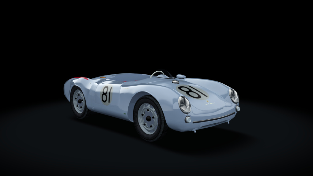 Porsche 550/1500 RS Spyder, skin No16_Sebring_1955