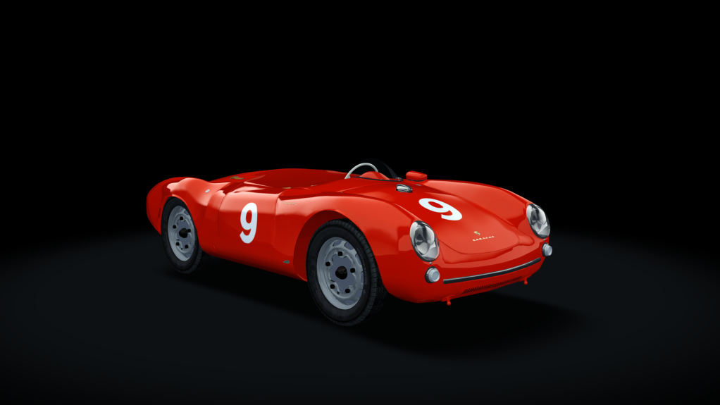 Porsche 550/1500 RS Spyder, skin No17_Bergstrom_1954