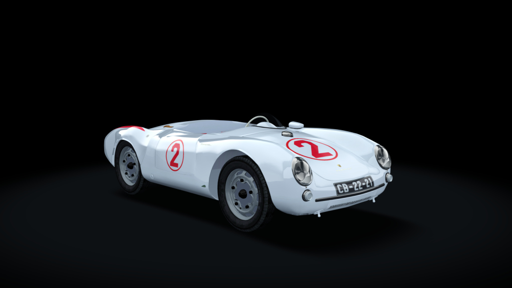 Porsche 550/1500 RS Spyder, skin No20_Portugal_1955