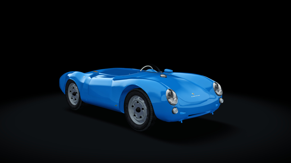 Porsche 550 RS Spyder Hillclimb, skin No02_French_Blue